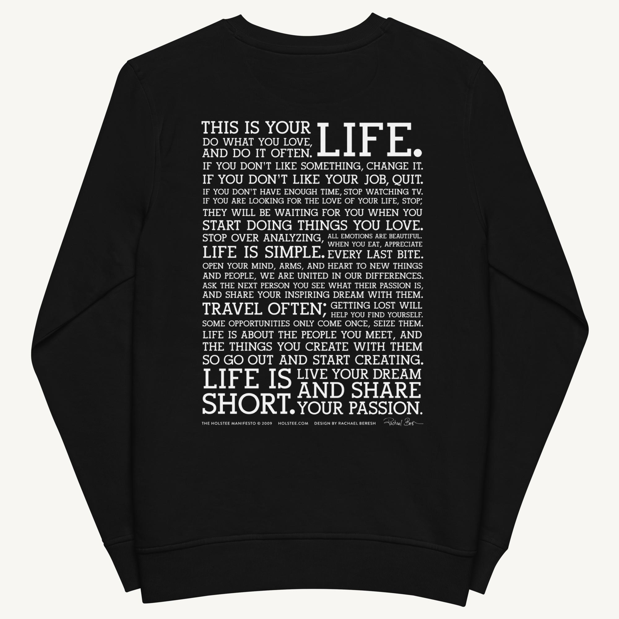 Holstee Manifesto Sweatshirt