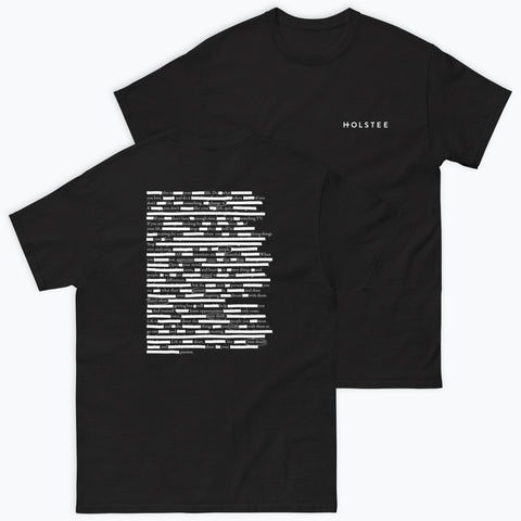 Holstee Manifesto Blackout Poetry T-Shirt