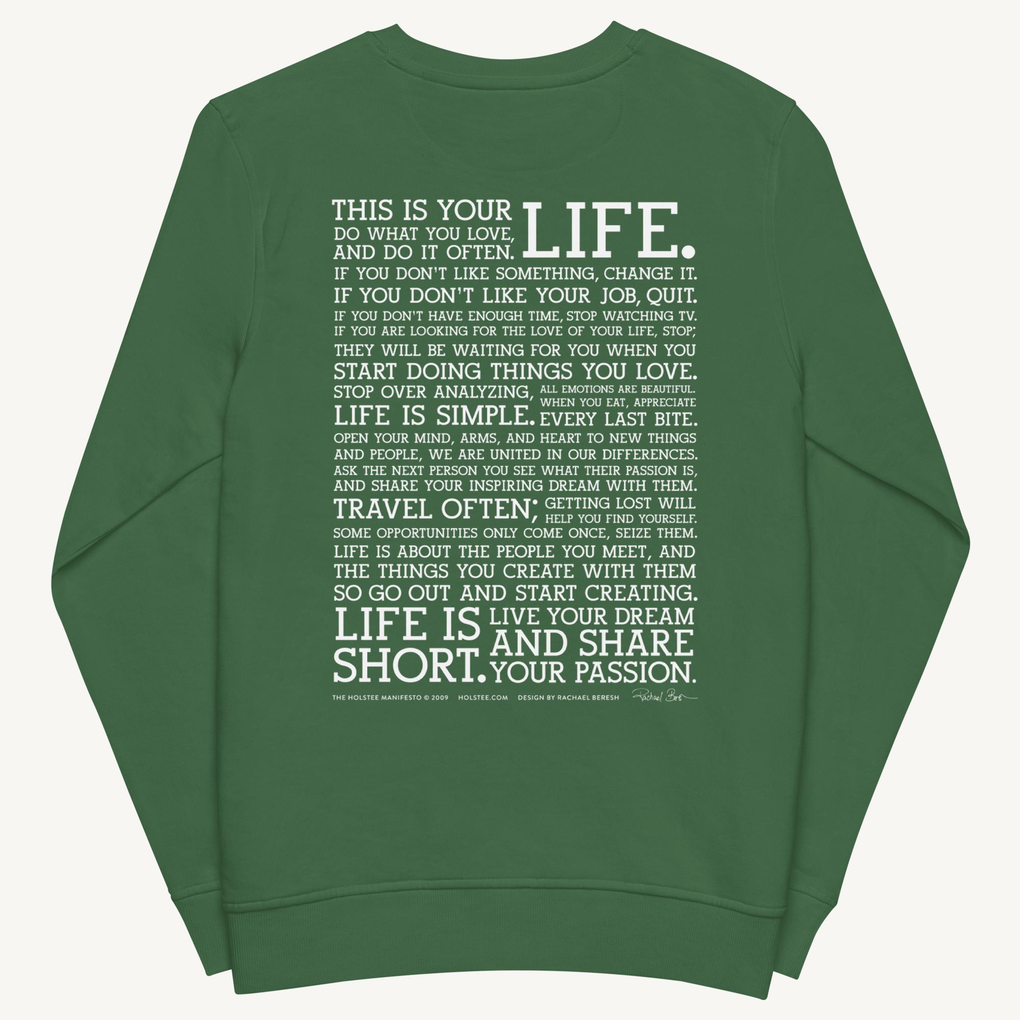 Holstee Manifesto Sweatshirt