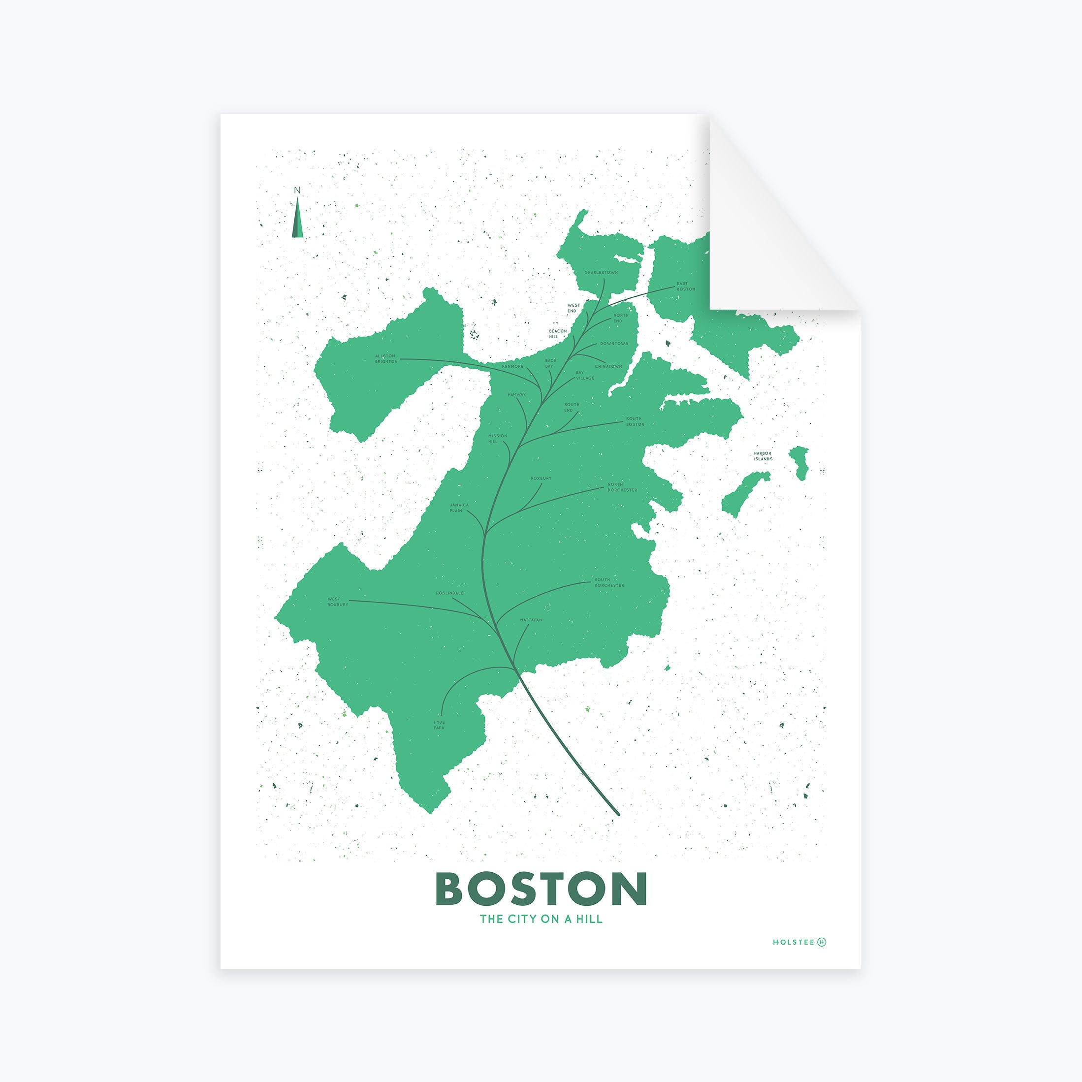 Greenmaps Boston (18x24)