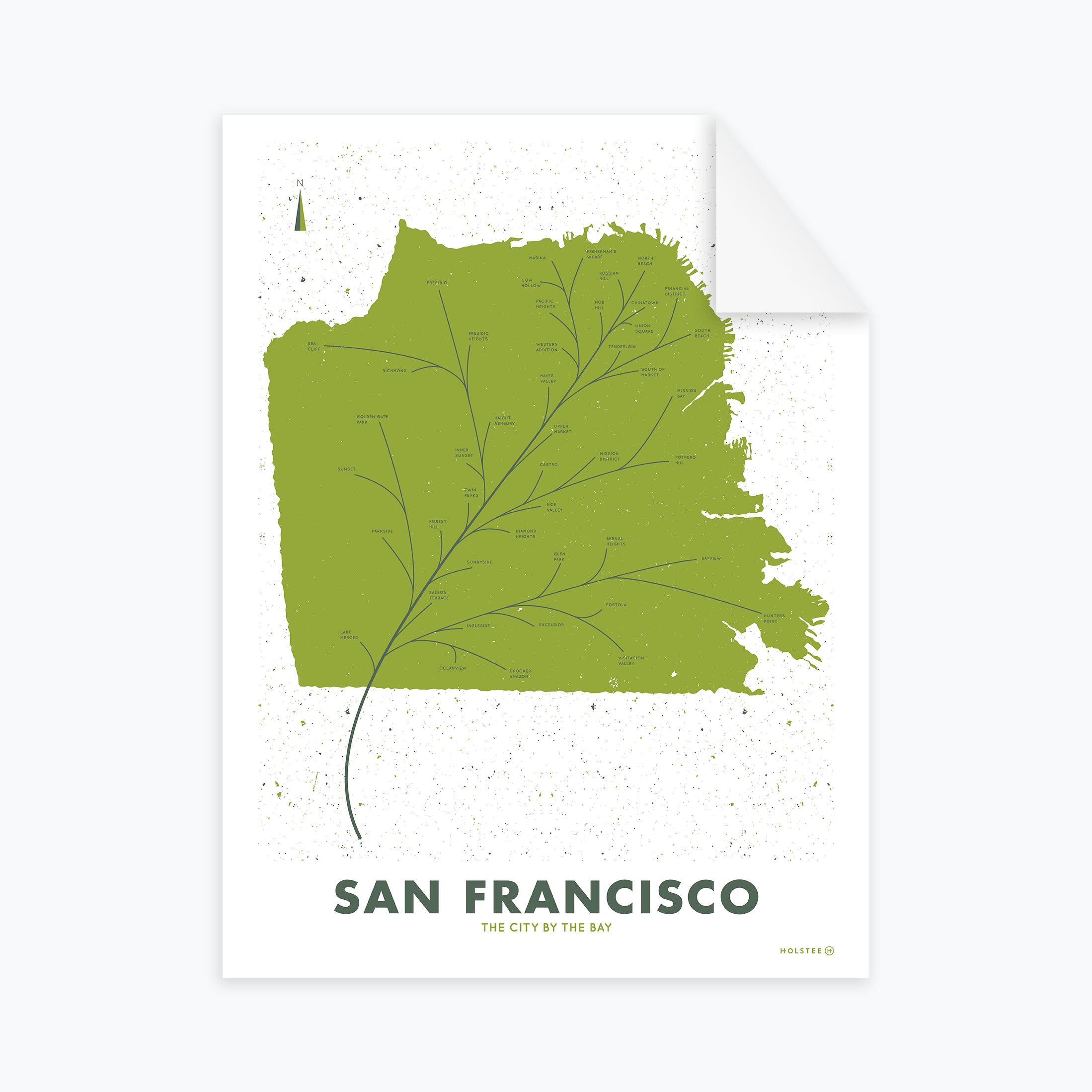 Greenmaps San Francisco (18x24)