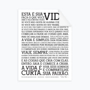 Holstee Manifesto Portuguese (18x24)